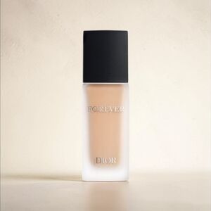 Dior Forever Matte Foundation Color 1W Fair Warm Skin Tone New Without Box